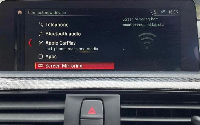 BMW - Kodierung - Android-Bildschirm-Spiegelung