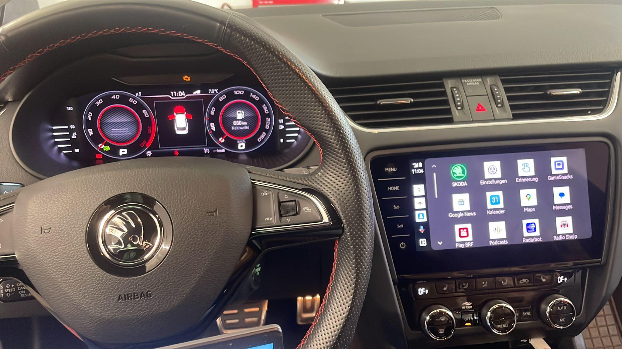 Skoda Apple Carplay et Android Auto