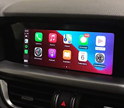 Alfa Romeo Apple Carplay und Android Auto