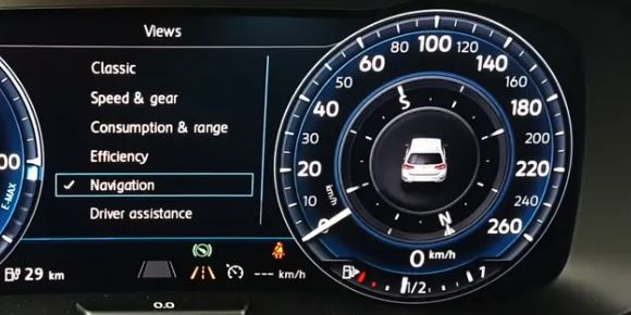 VAG - Kodierung - Navigationskompass in der Instrumententafel