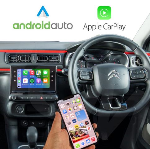 Citroen Apple Carplay und Android Auto